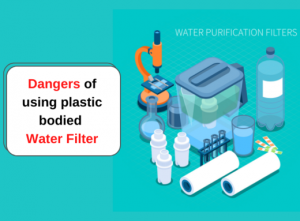 Plastic water filter