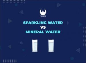 Sparkling water vs mineral water